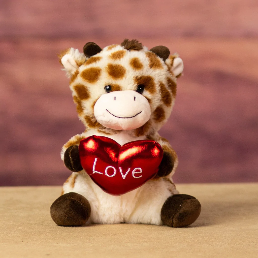 Mini Love Giraffe for Valentine's Day from Annaville Florist