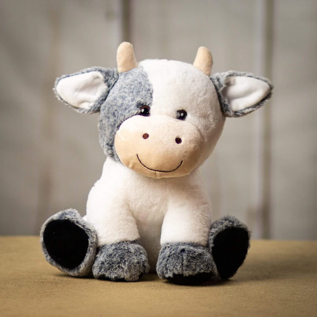Plush Sitting Cow from Annaville Florist