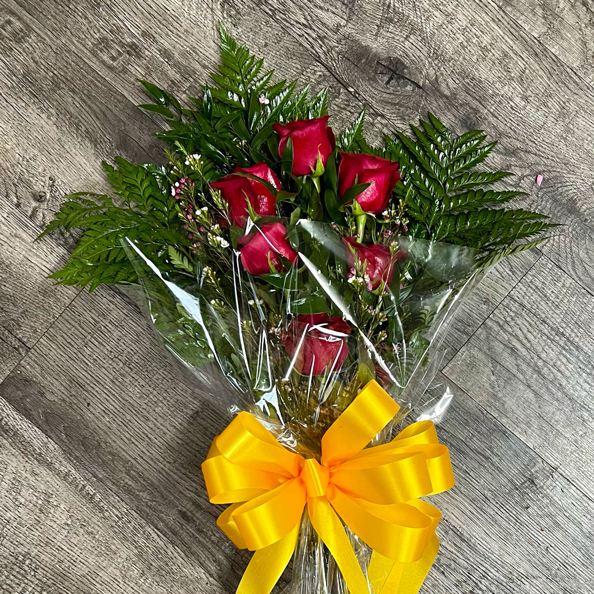 Tuloso-Midway graduation bouquet from Annaville Florist - half dozen roses